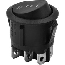 IC-134-6 Yuvarlak On-Off-On 6p Switch Anahtar