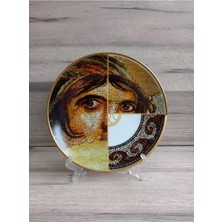 Konyax Pasta Tabağı Set Porselen 6 Kişilik Zeugma