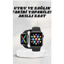 Akıllı Saat Wireless Şarj Yüksek Çözünürlüklü Müzik Dinleme Sesli Cevaplama