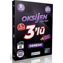 Anla Kazan Yayınları Oksijen 8. Sınıf Lgs 1. Dönem Tüm Dersler Oksijen 3 Lü Deneme Oksijen Yayınları