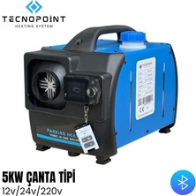 Tecnopoint 5kw Çanta Webasto Tipi Isıtıcı Bluetooth 12V-24V-220V