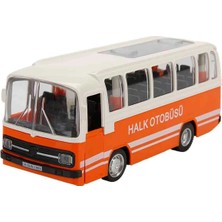 Kaia Life Maxx Wheels Sesli ve Işıklı Nostaljik Halk Otobüsü 15 cm S00003097  -  1 Adet Fiyatıdır