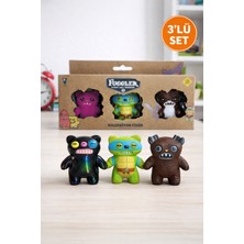 Toyfest Fuggler Funny Ugly Monster 3’lü Koleksiyon Figür Seti – Renkli Komik Canavar Oyuncak I Model 9