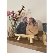 Tiny Stories TR Sevgililer Günü Özel Fotoğraf Kart-3 ( Çift Taraflı Laminasyonlu)+ Tahta Stand