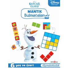 Beta Kids Disney Eğitsel Karlar Ülkesi Çıkartmalı Mantık Bulmacaları