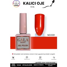 Gala Smart  Kırmızı Kalıcı Oje 10 ml Oje Kodu: 021