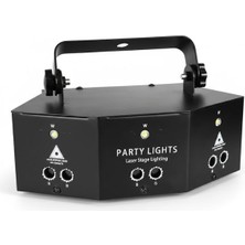 Gümrük Bey 9 Göz Rgbw 10W LED Dj Sahne Işığı – DMX512 Ses Aktif