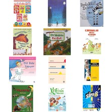 Harika Çocuk Yayınları 4-7 Yaş Eğitici Etkinlikli Boyama Seti - 5 Kitap... +11 Eğitim Kitabı