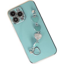 Olinea Newface Iphone 13 Kılıf Esila Silikon - Su Yeşili