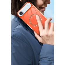 Olinea Newface Iphone 17 Air Live Diamond Magsafe Kapak - Yeşil