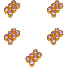 Alfa Bant Şeffaf Koli Bandı / 45 mm x 100 Metre / 6'lı 8 Paket - 30 Adet