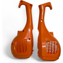 Fakir Vacuus Bl 100 Dikey Süpürge Için Orijinal Sağ Sol Gövde Turuncu