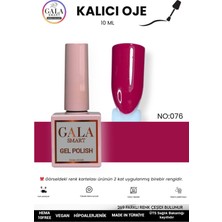 Gala Smart  Bordo Kalıcı Oje 10 ml Oje Kodu: 076