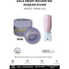 Gala Smart  Akışkan Kıvamlı Gala Protez Tırnak Jeli No:06 - 30 ml