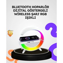 Shoplet Buğz 2025 Yeni Seri 15W Kablosuz Şarjlı LED Atmosfer Lambası