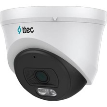 Ttec IPDP-2330M-M-LITE 2mp 2.8mm 30 Metre Ir Sensörü Dahili Mikrofonlu H265+ IP67 Ip Dome Kamera