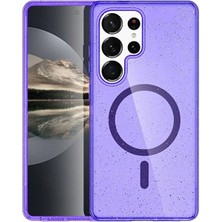 Genel Tedarik Samsung Galaxy S23 Ultra Kılıf Glow Magsafe Kapak - MOR-(5796) - EMTHBA2562-3077