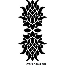 Airbrush Tattoo Lotus Mandala Desenleri Stencil Süsleme ve Boyama Kalıbı