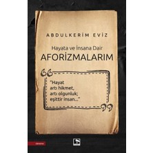 Çınaraltı Yayınları Aforizmalarım