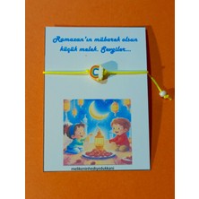 Melikenin Hediye Dükkanı 8 Adet Fimo Boncuklu Çocuk Bileklik Ramazan Hediyesi