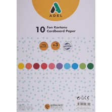 Hype Store Adel Fon Kartonu, 25X35, Karışık, 10'lu