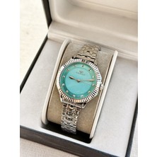 Ferro Gümüş Çelik Kordon Kadın Kol Saati FL21632AWT-B2 3ATM Su Geçirmez 2 Yıl Garantili Hediyepaket