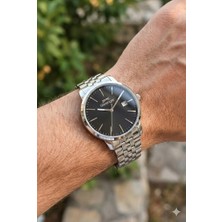 Slazenger 41MM Klasik Erkek Kol Saati | Gümüş Renk Çelik Kordon, Takvimli, 10ATM