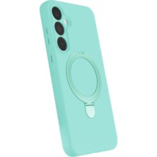 Sh Ticaret Newface Galaxy A55 5g Magsafe Standlı Kapak - Su Yeşili