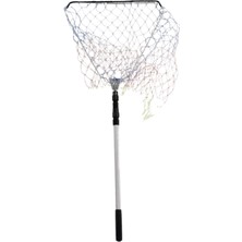 Powerex Üçgen 50X50 Katlanır Misina Torlu Kepçe 150CM Sap