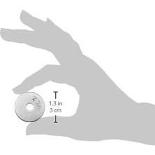 The Hillman Group 290015 Fender Zinc Washers, 1/4-Inch x 1-1/4-Inch, 100-PACK