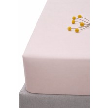 Bedline Fıtted Çarşaf 100*200+30 cm Gül Kurusu