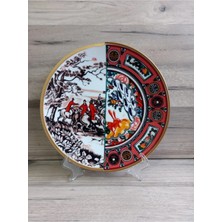 Konyax Pasta Tabağı Set Porselen 6 Kişilik Martin