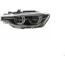 İTHAL 63118492473. Ön Far Sol  (Siyah) (Yansanayi) F30 2015-