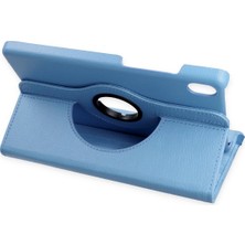 Olinea Newface Galaxy X510 Tab S9 Fe 11 Kılıf 360 Tablet Deri Kılıf - Turkuaz