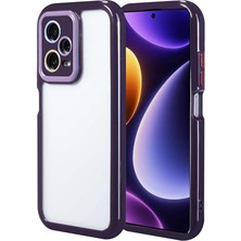 Ceponya Redmi Note 12 Pro Plus 5g Kılıf Kamera Korumalı Renkli Kenar ve Çerçeve Tasarımlı Ahenk Kapak
