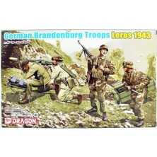Dragon 6743 1/35 Ölçek, Alman Branderburg Birlikleri (Leros 1943) Asker Figürleri Plastik Model Kiti