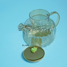 Miss Betty Mon Amour Çizgi Desen Demlik