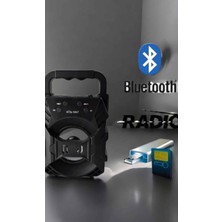 Astraltech Işıklı Bluetooth Hoparlör Müzik ve Renkli Işık Taşınabiilir