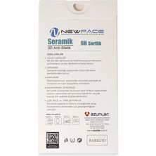 Esranın Dünyası Newface Iphone 16 Plus 3D Antistatik Seramik Nano Ekran Koruyucu RSSH34-ESRDNS