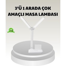 Olinea LED Işıklı Masa Lambası – Göz Yormayan, Kısılabilir ve Esnek Başlıklı