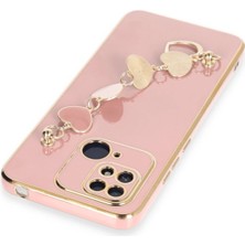 Epilons Newface Redmi 10C Kılıf Esila Silikon - Pudra