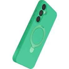 Epilons Newface Galaxy A16 5g Magsafe Standlı Kapak - Yeşil