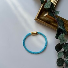 Alice İsstanbul Turkuaz Burgu Mıknatıslı Bileklik