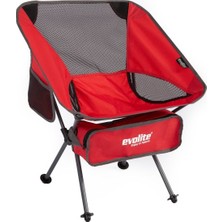Evolite Mini Kamp Sandalyesi - Kırmızı