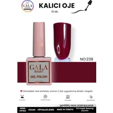 Gala Smart  Bordo Kalıcı Oje 10 ml Oje Kodu: 238