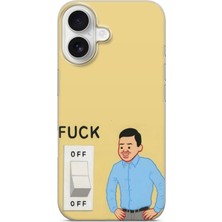 Lelia iPhone 16 Plus Uyumlu Baskılı Şeffaf Telefon Kılıfı | Koleksiyon: Memecraft Studio