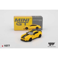 Mini Gt 1077 1/64 B-Works Ford Mustang Triple Yellow