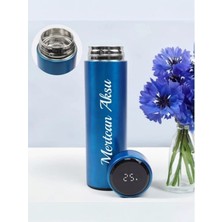 Endorfia Paslanmaz Çelik Dereceli LED Göstergeli Termos 500 ml (Kişiselleştirilebilir)