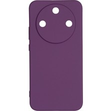 Gpack Honor Magic 8 Lite 5g Uyumlu Kılıf Biye Silikon Mürdüm