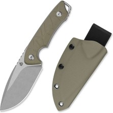 Qsp Tiny Tot | Kum Rengi G10 Sap | 10CR15MOV Çelik Bıçak | QS169-C1